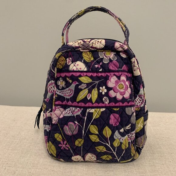 Vera Bradley Lunch tote - Floral Nightingale retired - Picture 1 of 7